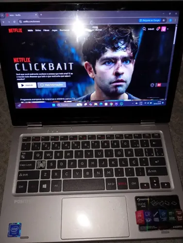 Notebook Positivo Duo C464C Touchscreen 360°