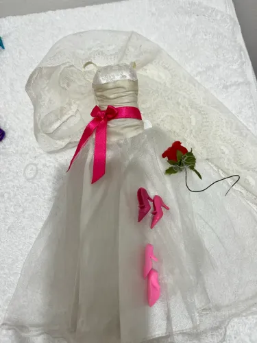 Vestido Original da Barbie Noiva - 1999 Original Mattel 