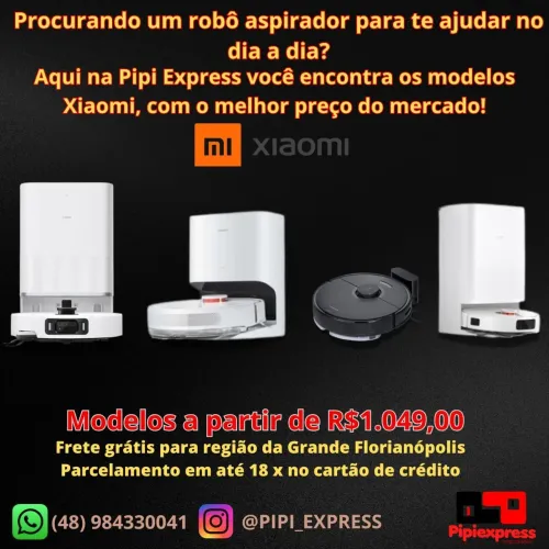Robô de limpeza Xiaomi! linha completa a partir de R$1.049