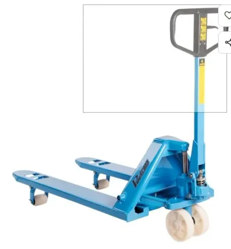 Paleteira TM 2220 2200Kg 680mm com Roda Dupla de PU