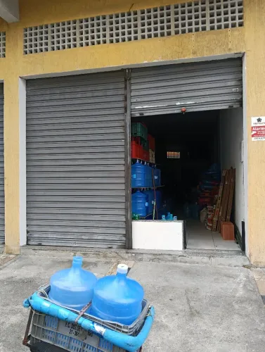 Passo ponto depósito de água