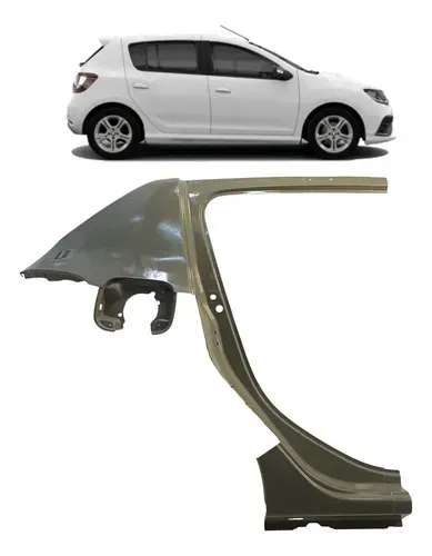 Retalho Lateral Traseiro Dir Renault Sandero 15/20 RN3961