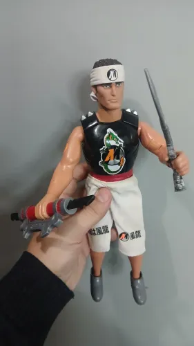 Boneco action man importado karate