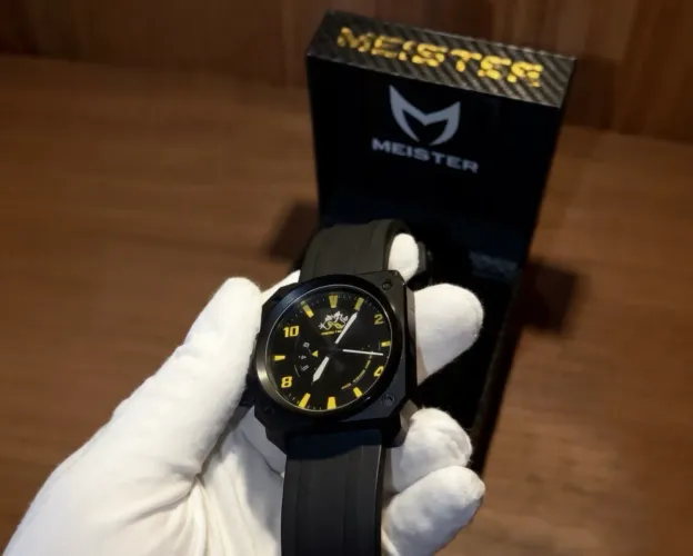 Relógio Meister MSTR Anderson Silva "Killer Bee" - Ed. Limitada Staff (25/50)