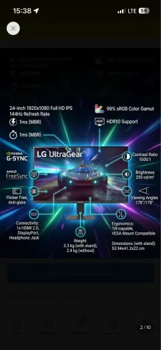 Monitor LG UltraGear