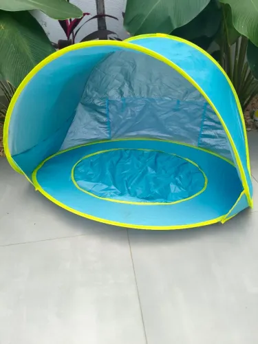 Barraca e boia para bebê 