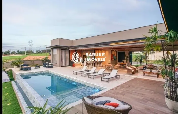Casa Belissima e moderna com 5 suítes no Jardim do Golf com campo de Golf privado e exclus