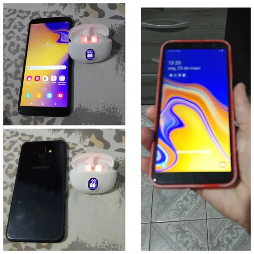 Vendo SMARTPHONE Galaxy J6+ tudo ok acompanha cabo e fone bluetooth ótimo para Uber e 99