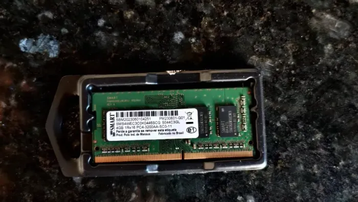 Memória RAM 4GB DDR4 SODIMM Notebook - Smart - Testada