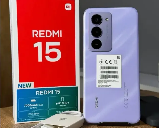 Xiaomi Redmi 15 256GB 8GB RAM Bateria 7000mAh LOJA FISICA NO SETOR COIMBRA