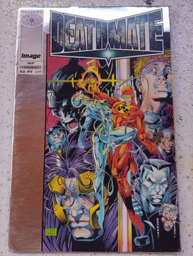 Deathmate Prologue setembro 1993 Valiant Image EXCELENTE ESTADO IMPORTADA EM INGLÊS
