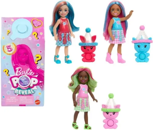 Boneca Fashion - Barbie - Revelação De Frutas - Surpresa - Mattel NOVA