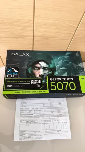 NVIDIA GeForce RTX 5070 baixou o preço 