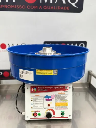 AD-50 MAQUINA DE ALGODÃO DOCE PROFISSIONAL AZUL - INOVAMAQ