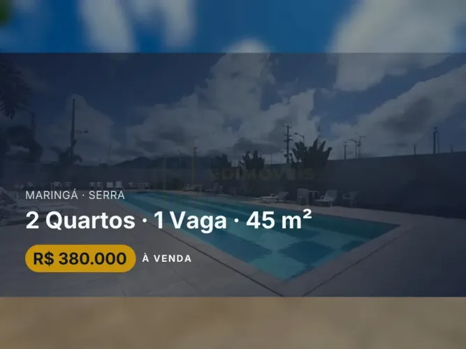Apartamento no Maringá: ideal para famílias, com quintal e lazer completo!