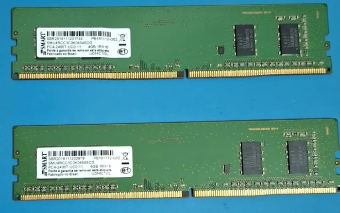 TORRO MEMÓRIA RAM DDR4 2 x 4GB (8GB) - SMART 2400MHz