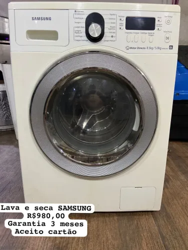 Lava e seca Samsung 8,5Kg - 110V