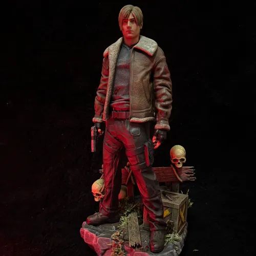 Figure Leon Kennedy Resident Evil 4 - Escala 1/6