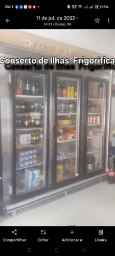 Serviços de Refrigeração em geral
